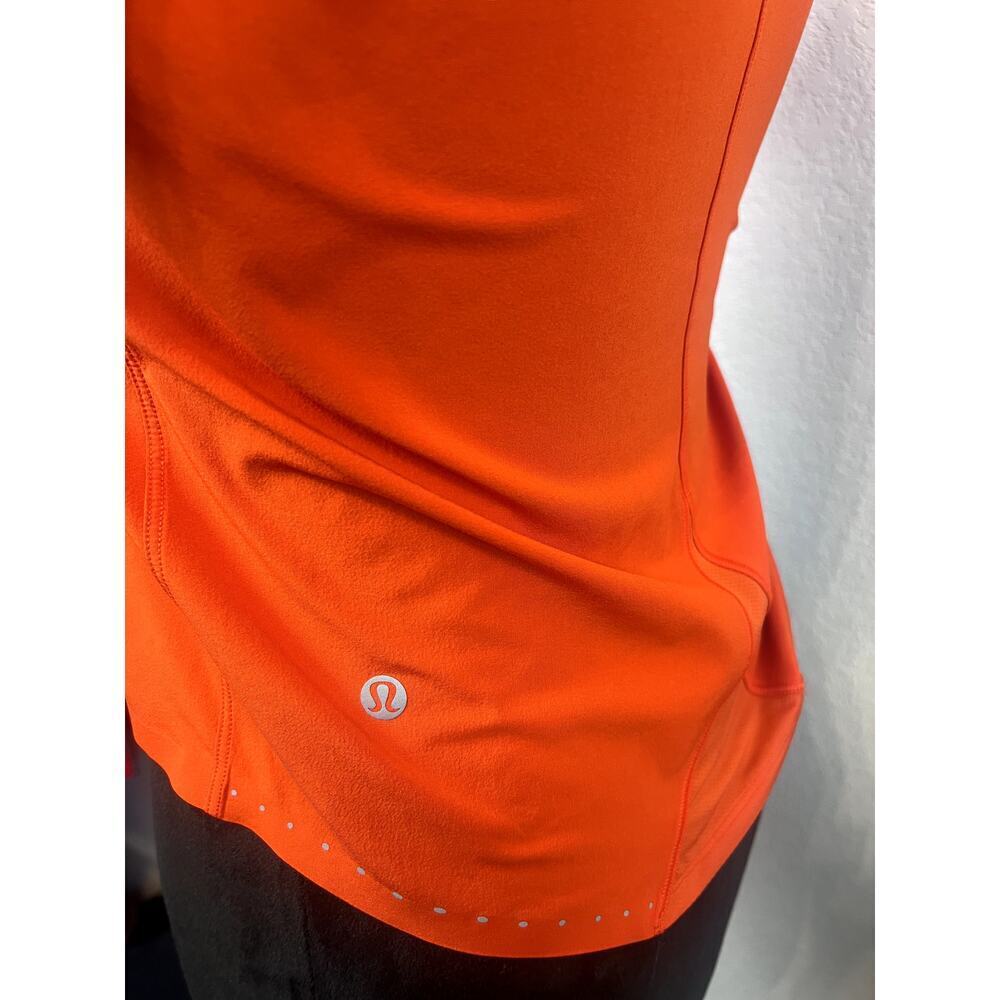 Lululemon Orange Soda Lightweight Airflow Running T-Shirt XS - Picture 3 of 8
